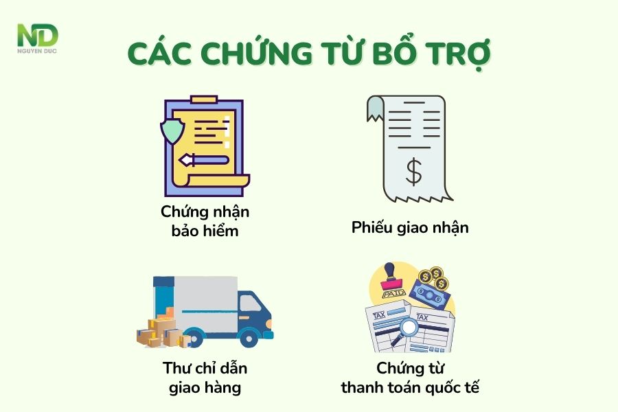 Các chứng từ bổ trợ giúp hạn chế tranh chấp