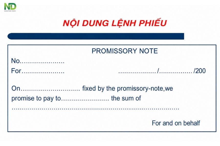Lệnh phiếu