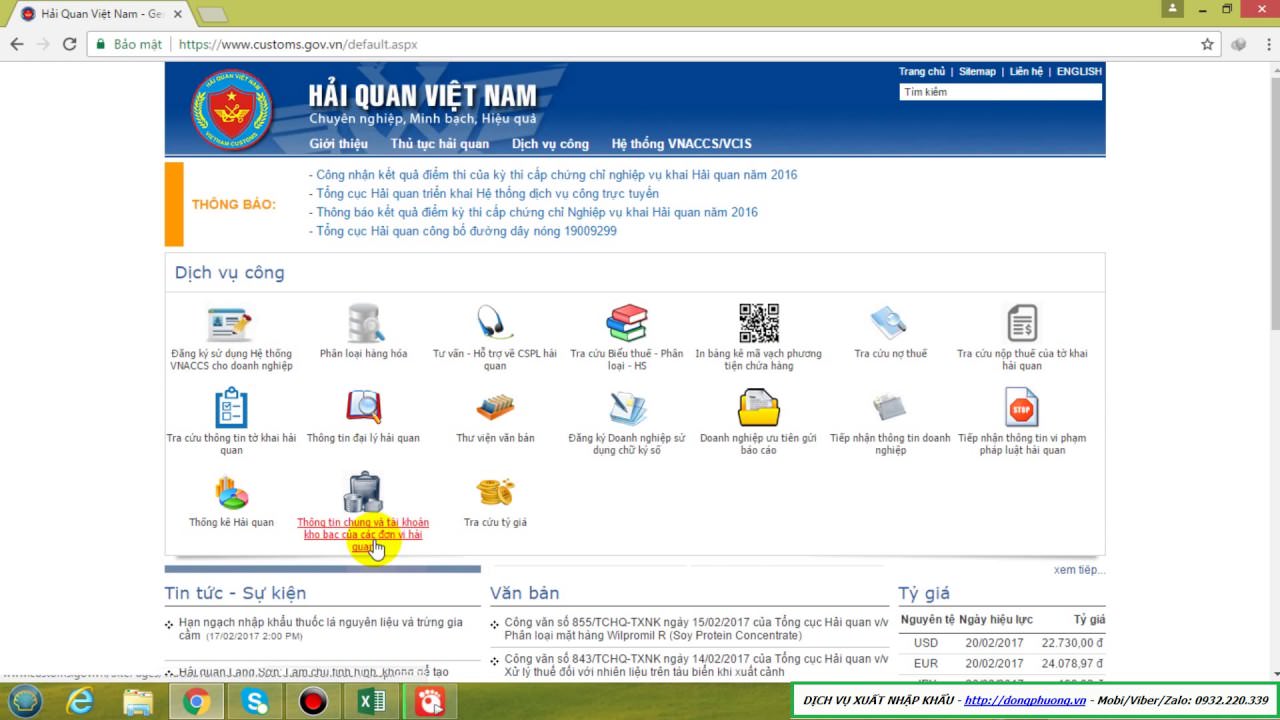 Cách in tờ khai hải quan sau thông quan [cập nhật 2020]