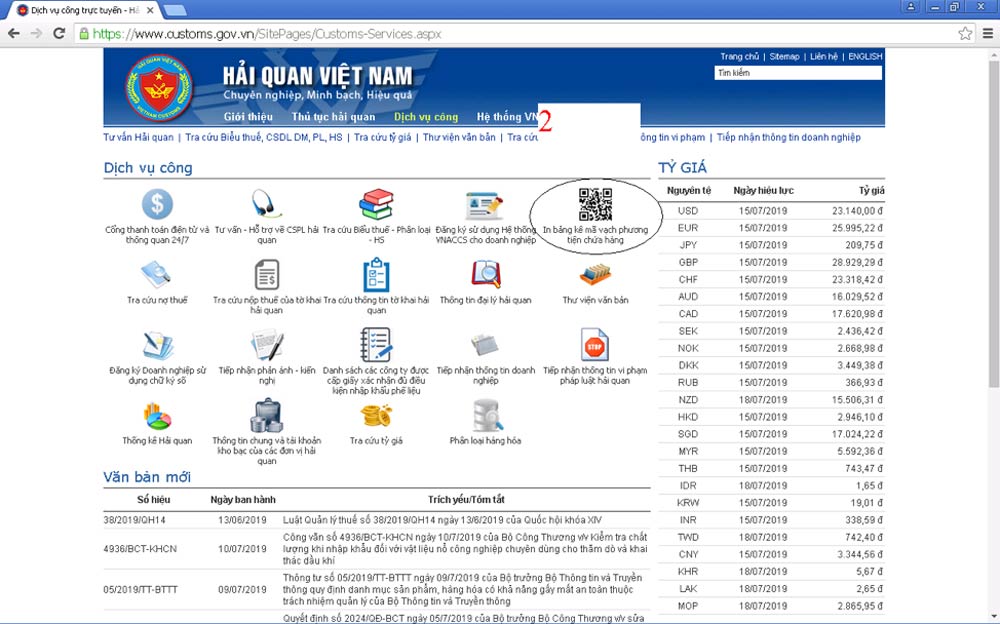 Lấy mã vạch hải quan- 5 bước đơn giản, chính xác