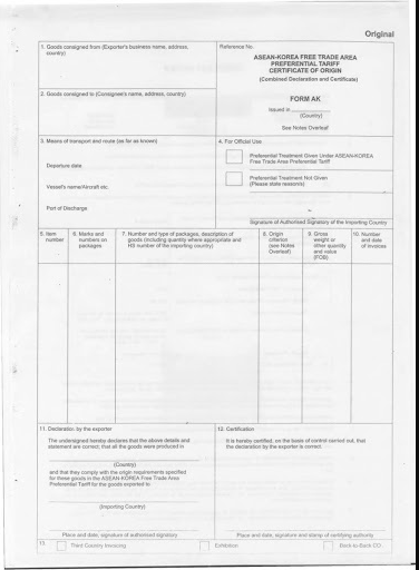 Điều kiện cấp CO form A và quy định GSP doanh nghiệp cần biết