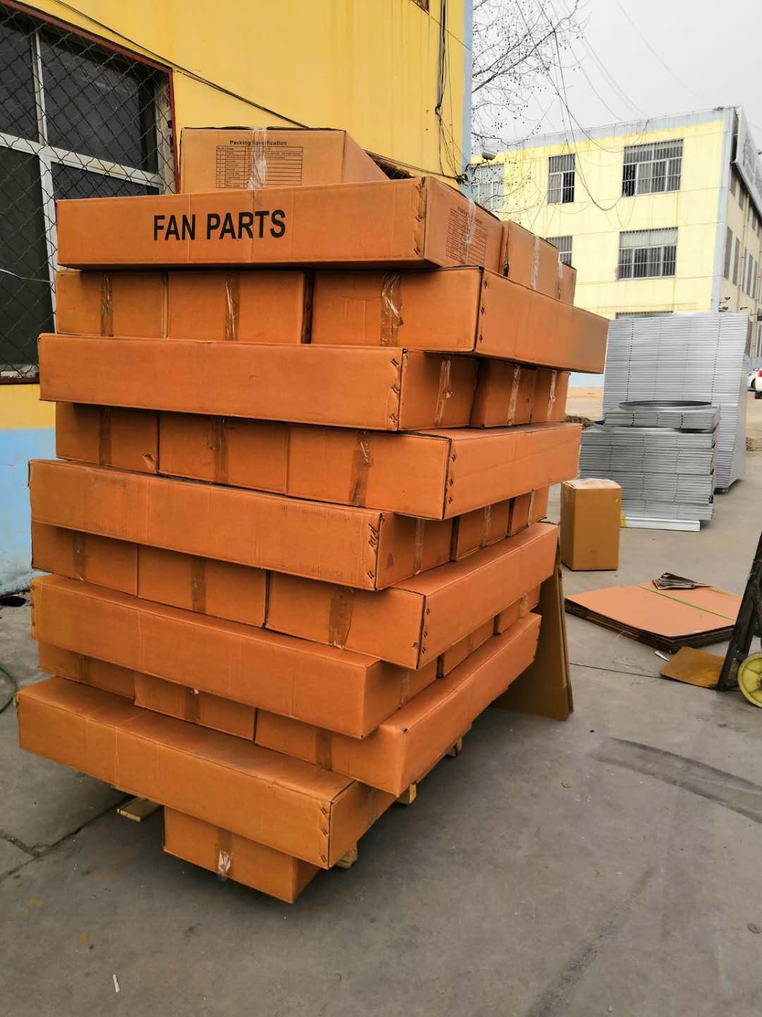 Nhập khẩu quạt công nghiệp